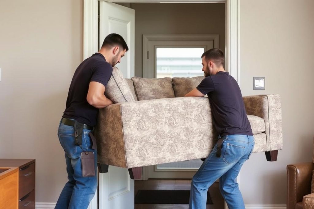 Professionell bortforsling av möbler från lägenhet
