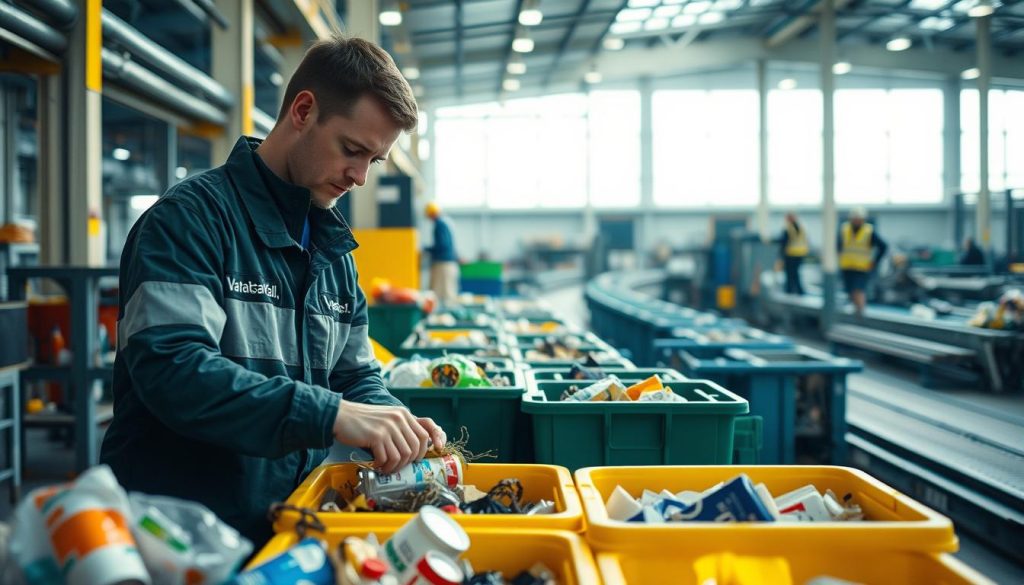 återvinning process