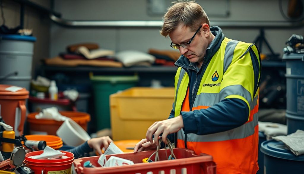 bortforsling av farligt avfall