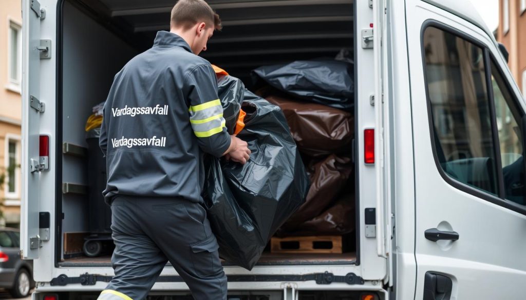 bortforsling av grovsopor