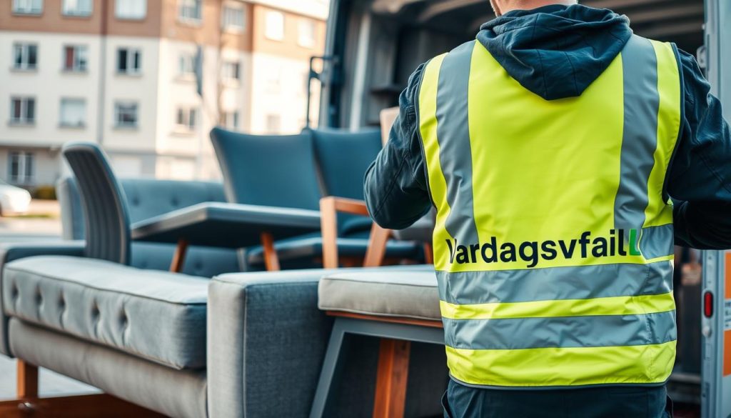 bortforsling av möbler