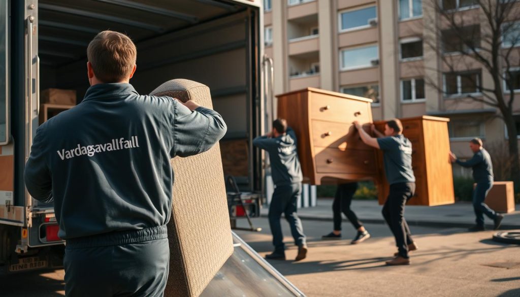 borttransport av möbler