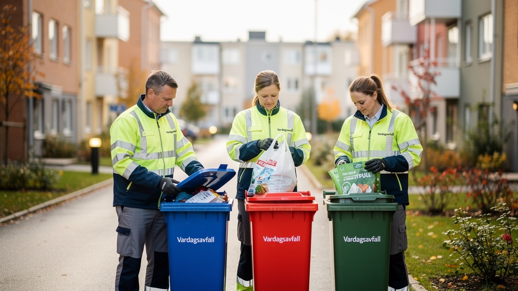 Sammanfattning och framtidens cirkulära ekonomi - avfallshantering i Sverige